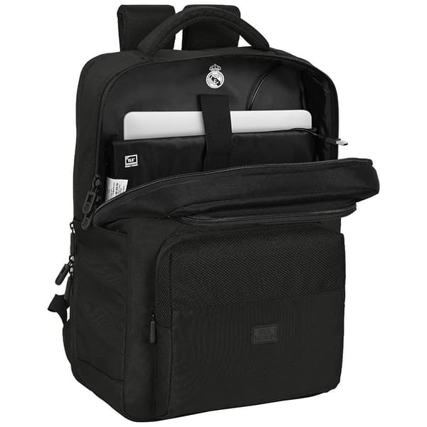 Safta Real Madrid Premium 2 Pockets 15.6´´+usb Bærbar Rygsæk Sort