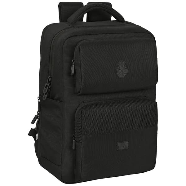 Safta Real Madrid Premium 2 Pockets 15.6´´+usb Bærbar Rygsæk Sort