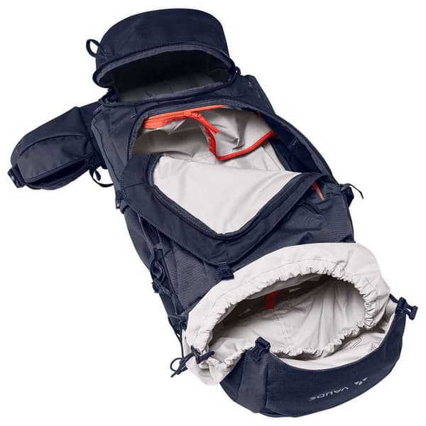 Vaude Tents Rygsæk Asymmetric 42+8l Blå