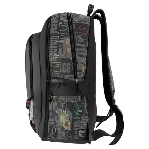 Jurassic World Roar! 43 Cm Trolley Taske Tilpasningsbar Rygsæk Sort