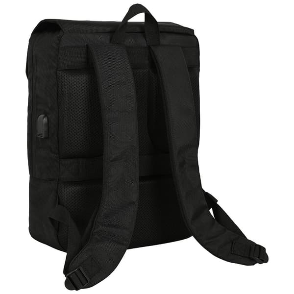 Safta Todellinen Betis-jalkapallo Läppä Premium 13.3 ´´+usb Kannettava Tietokone Reppu Musta