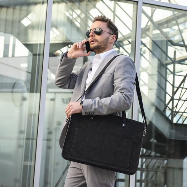Hama "Classy" Laptop Bag, Top-loader, up to 40 cm (15.6"), black