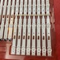Miniatyrbillede 3 af 5: LED baggrundslysstrimmel, kompatibel med Samsung UE65MU6105 og UE65KU6095