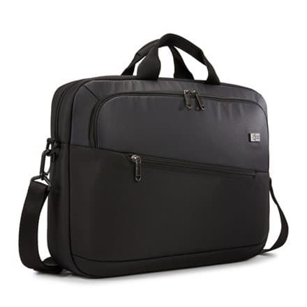 GEANTA CASE LOGIC, pt. notebook de max. 15.6 inch, 1 compartiment, buzunar frontal x 2, poliester, negru, "PROPA-116 BLACK" 3204527