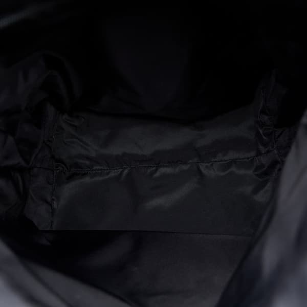 Pre-owned Gucci Web Fold Over Techno Backpack Black