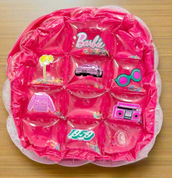 Barbie Bag Inflatable Bubble Glitter Fashion Girls Backpack