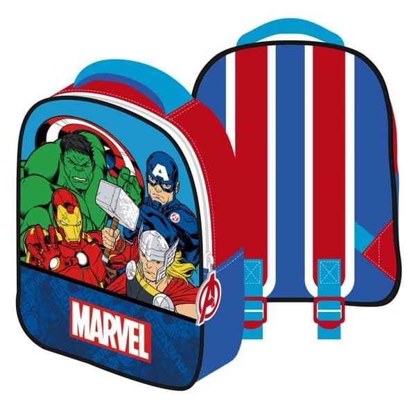 3d ryggsäck - avengers - 26x32x10cm Flerfärgad