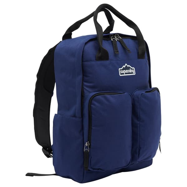 Superdry Ryggsäck Vintage Top Handle Blå