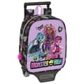 Miniatyrbild 1 av 3: Safta W/wheels Ryggsäck Monster High ´´creep´´ Mini 232 Flerfärgad