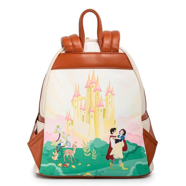 Disney Snehvide Og Slottet De Syv Dværge Loungefly 26 Cm Flerfarvet