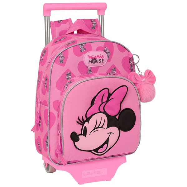 Safta Med Vagnhjul Ryggsäck Minnie Mouse Loving