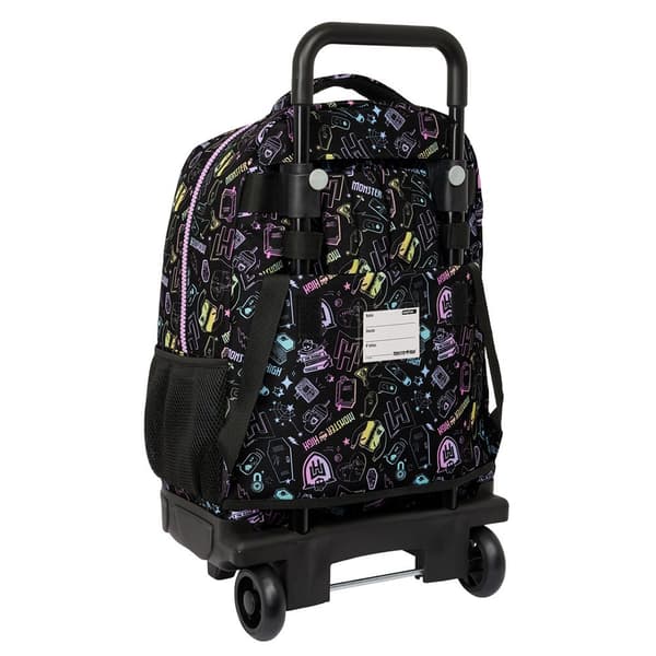 Safta Med Trolleyhjul Monster High Rygsæk Compact