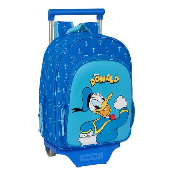 Safta Med Trolleyhjul Rygsæk Donald Infantil