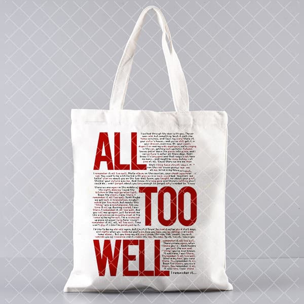 INF Multi-Purpose Shopping Bags Tote Bags ALL TOO WELL