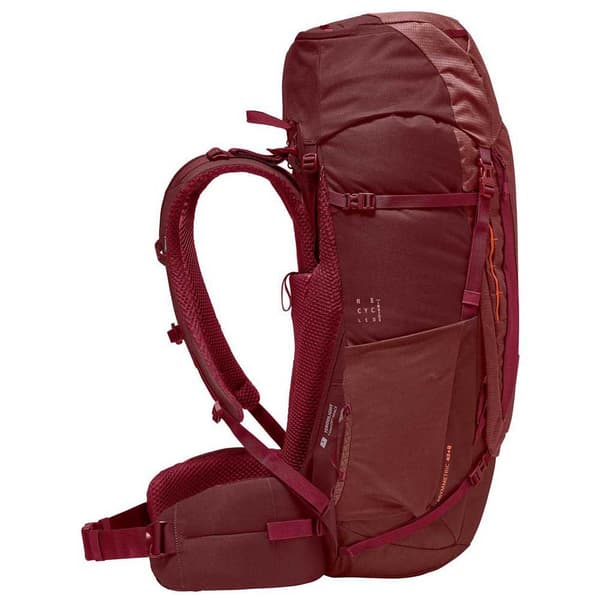 Vaude Tents Rygsæk Asymmetric 48+8l Rød
