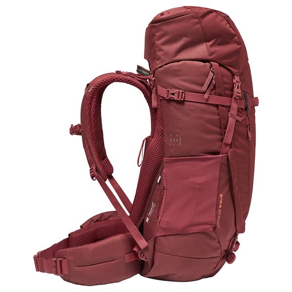 Vaude Tents Reppu Astrum Evo 55+10l Punainen