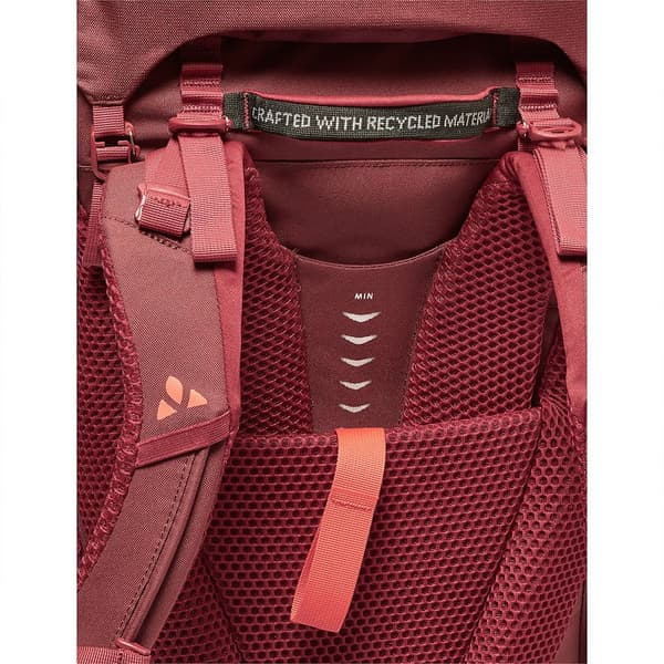 Vaude Tents Reppu Astrum Evo 55+10l Punainen