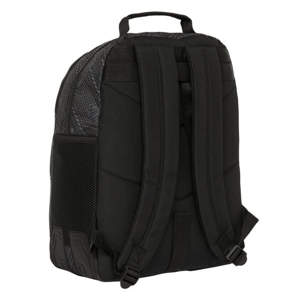 Skoletaske Nerf Get ready Sort 32 x 42 x 15 cm