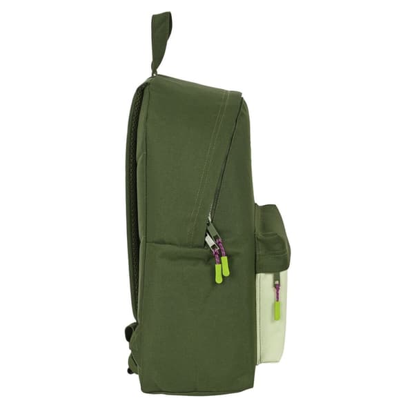 Skolebag Munich Bright khaki Grønn 33 x 42 x 15 cm