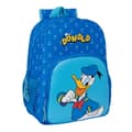 Miniatyrbilde 1 av 3: Skolebag Donald Blå 33 x 42 x 14 cm