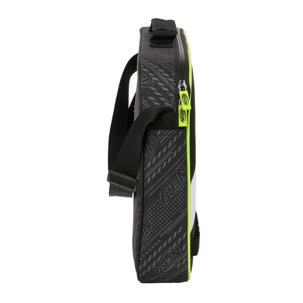 Koulusalkku Nerf Get ready Musta 38 x 28 x 6 cm