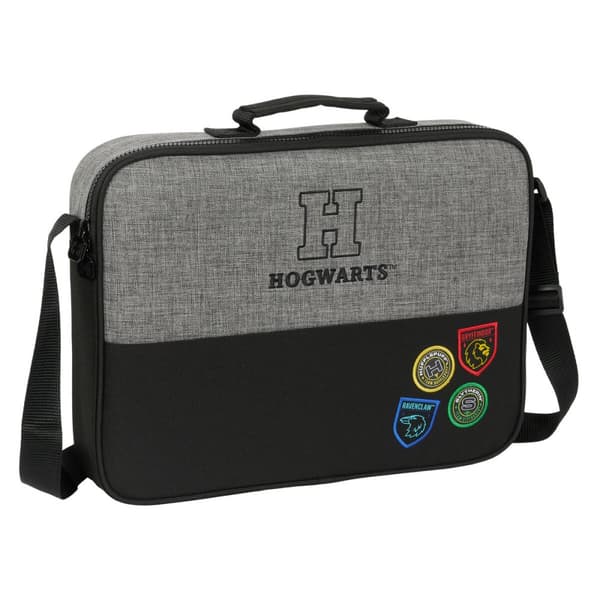 Koulusalkku Harry Potter House of champions Musta Harmaa 38 x 28 x 6 cm