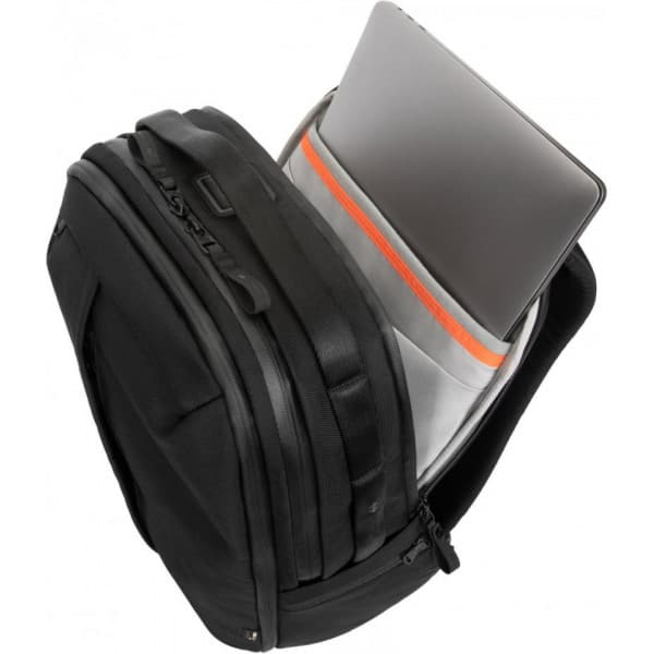 Targus HyperPack Pro-rygsæk med Find My®-sporing, sort