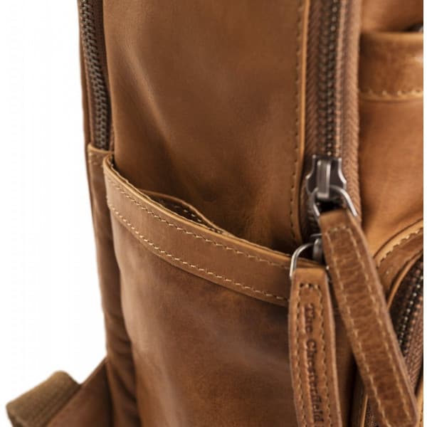 The Chesterfield Brand Austin -ryggsäck för 14-tums bärbar dator, konjak