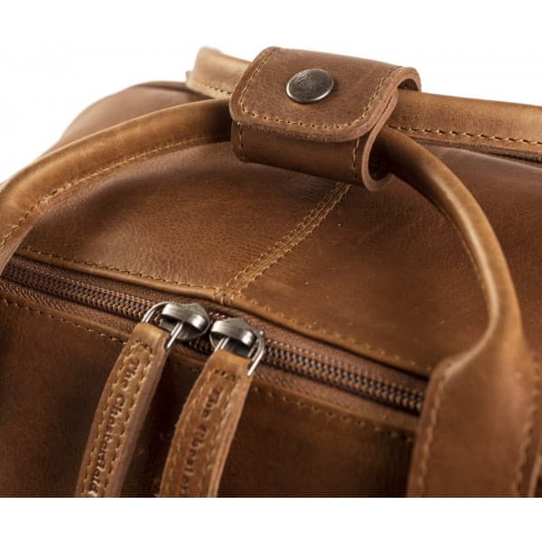 The Chesterfield Brand Belford -ryggsäck för 14-tums bärbar dator, konjak