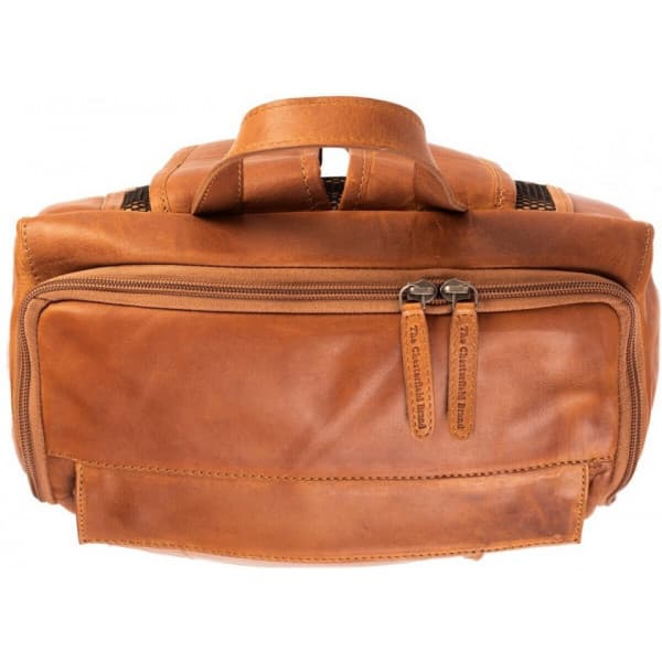 The Chesterfield Brand Rich -ryggsäck för 15,6" bärbar dator, konjak