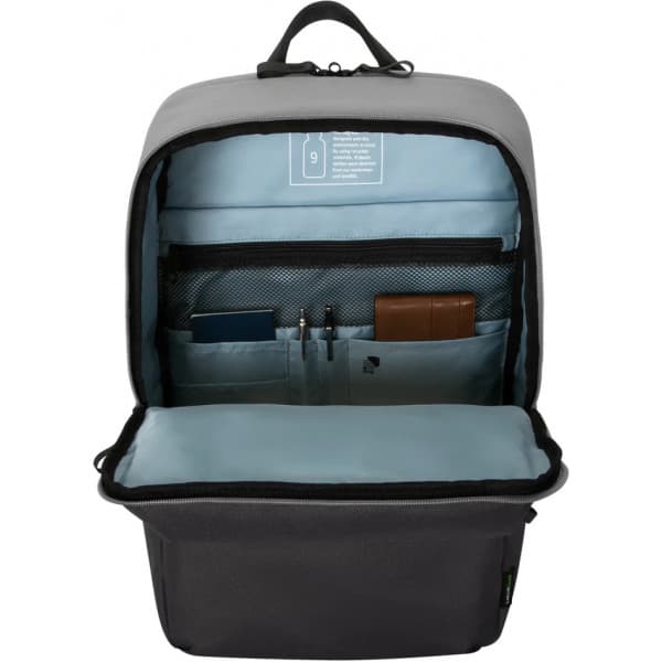 Targus 16" Sagano EcoSmart Travel -datorryggsäck, grå