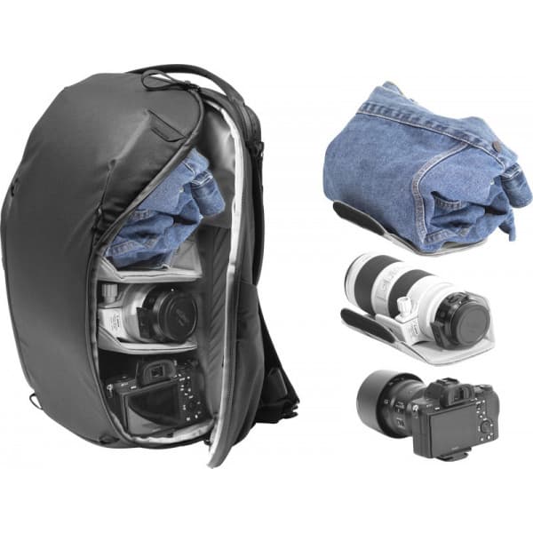 Peak Design Everyday Backpack Zip 20L -dagsryggsäck, svart