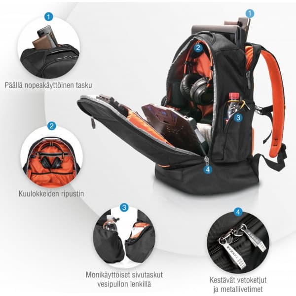 Everki ContemPRO 18" -datorryggsäck