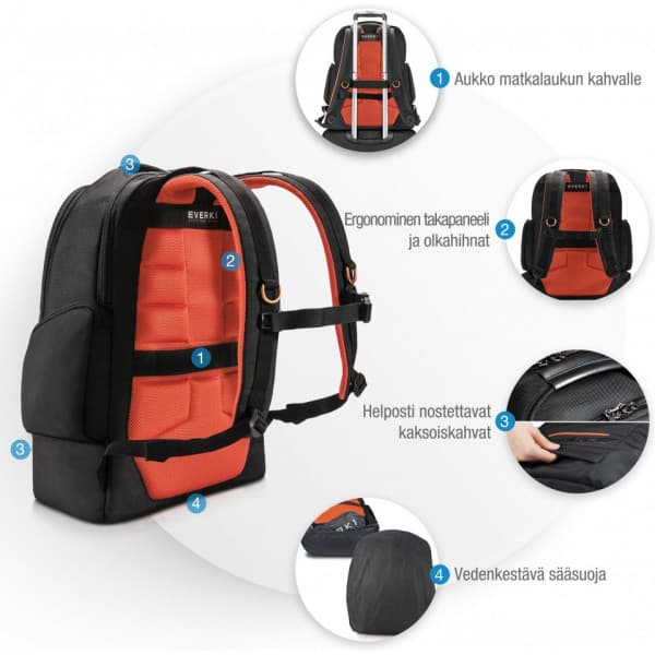 Everki ContemPRO 18" -datorryggsäck