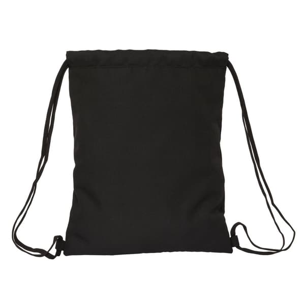 Rygsæk med Snore Kappa Black Sort 35 x 40 x 1 cm