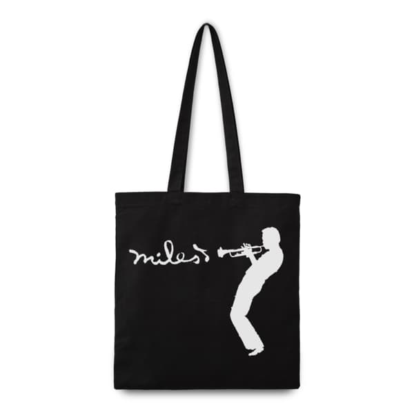 Miles Davis Miles Cotton Tote Bag