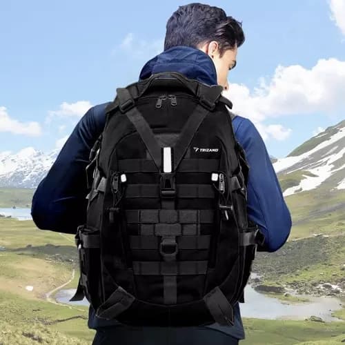 Ryggsäck med Regnskydd / Militärväska - 25L