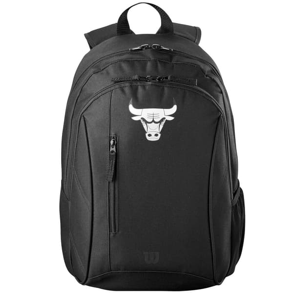 Wilson NBA Team Chicago Bulls Backpack WZ6015003, Unisex, Ryggsäck, svart