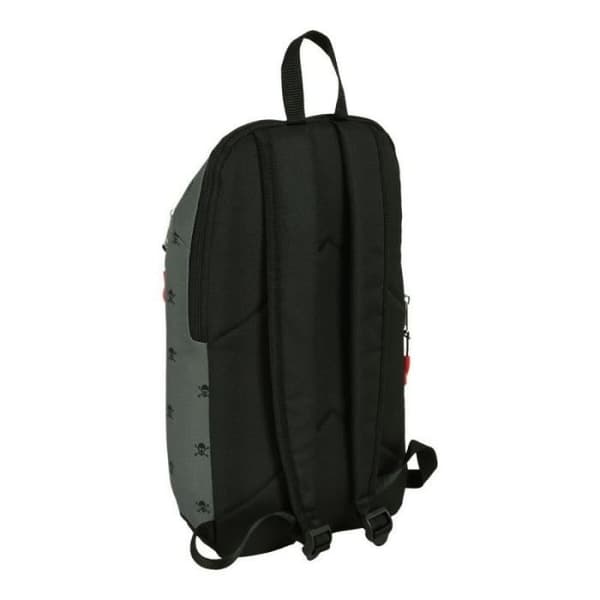 Casual Ryggsäck BlackFit8 Skull Svart Grå (22 x 39 x 10 cm)