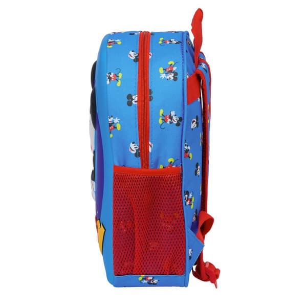 Koululaukku Mickey Mouse Clubhouse Sininen 27 x 33 x 10 cm