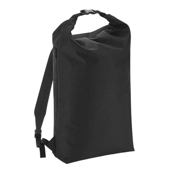 Bagbase Icon Roll-Top Ryggsäck Black One Size