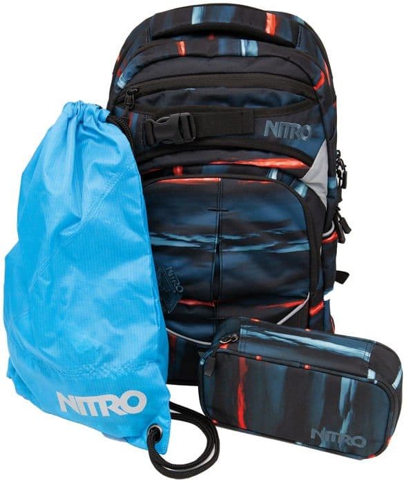 Nitro Ryggsäck - 878052 - Superhjälte Set Unisex barns skolryggsäck Set