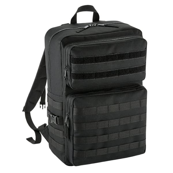 Bagbase MOLLE taktisk rygsæk Black One Size