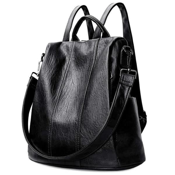 Sac A Dos H9PN9 Ryggsäck Mode PU-läder Ryggsäck Stöldskyddsväska Ryggsäck Axelväskor