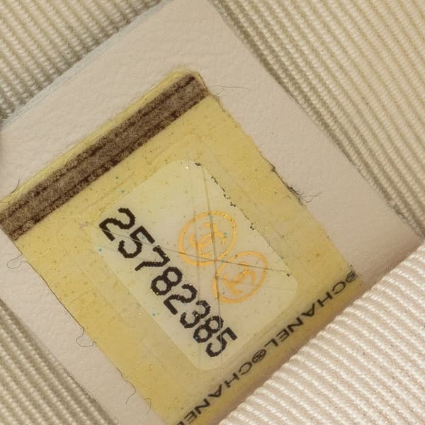 Pre-owned Chanel Aquarium Backpack White