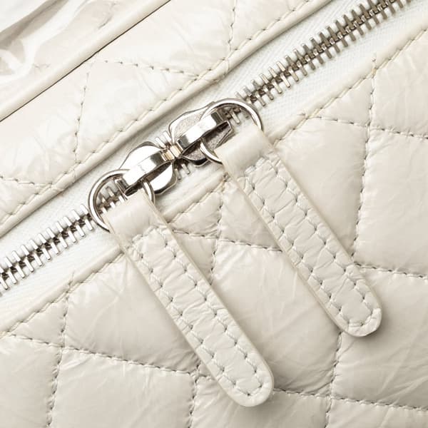 Pre-owned Chanel Aquarium Backpack White