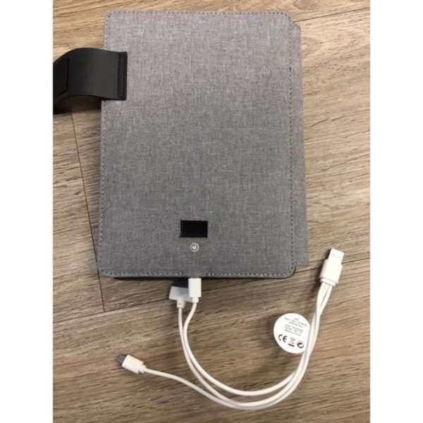 MAVURA konferensmapp » Noble DINA5 konferensmapp med 4000 mah Power Bank skrivmapp med laddning