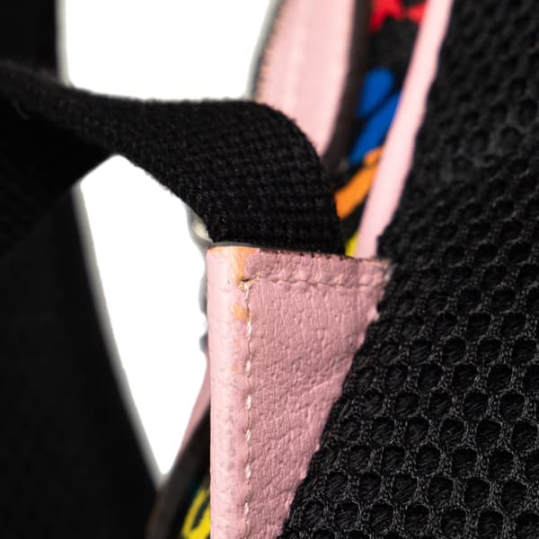 Pre-owned Gucci GG Supreme Psychedelic Backpack Pink