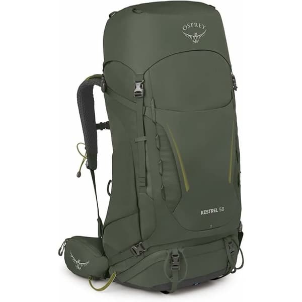 Vaellusreppu Osprey Kestrel Vihreä Khaki 58 L