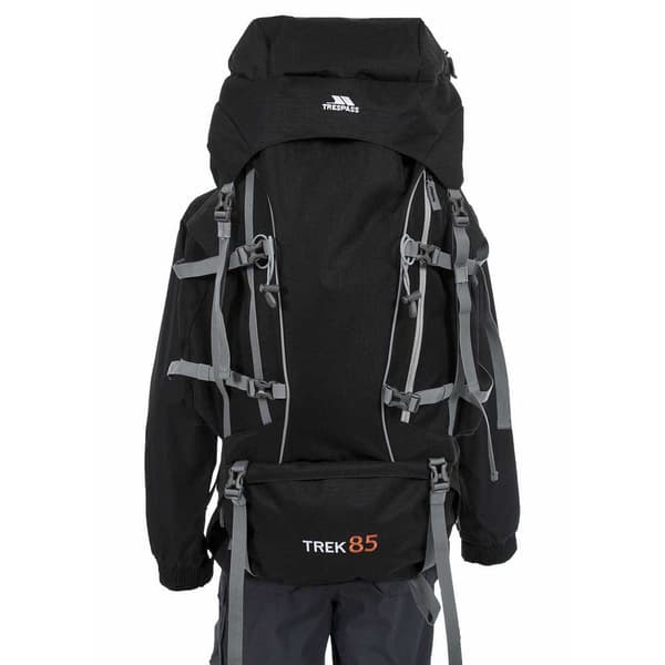 Trespass Trek 85l Reppu Musta
